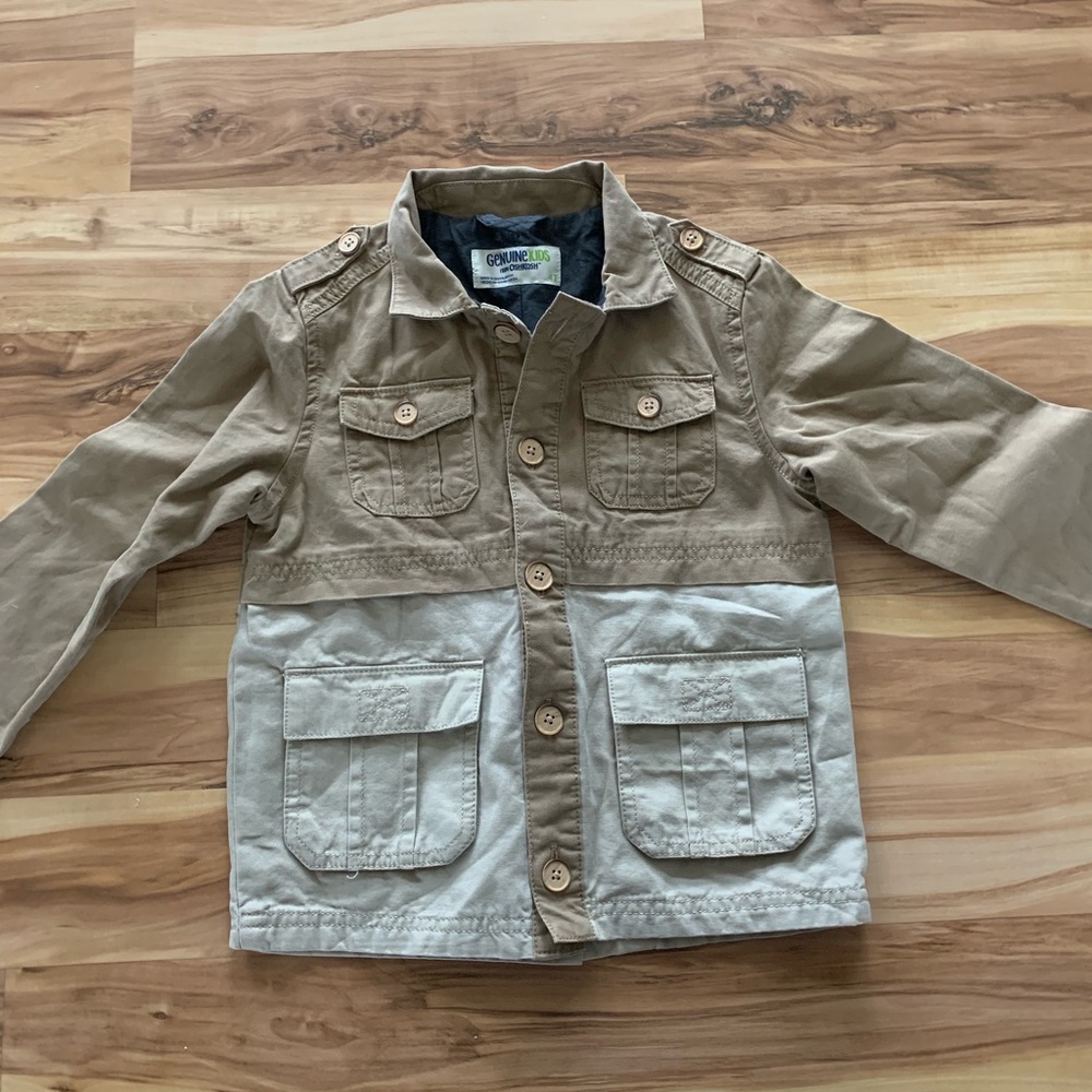 Boys Khaki Jacket